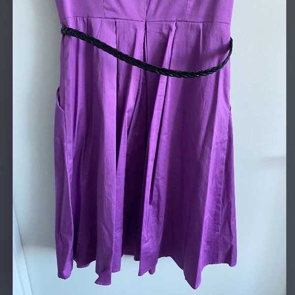 Jessica Simpson Fit & Flare Dress Pockets Size 4 - Picture 8 of 9